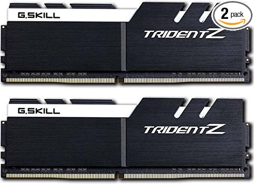 G.SKILL 32GB (2 x 16GB) TridentZ Series DDR4 PC4-25600 3200MHz For Intel Z170 Platform Desktop Memory Model F4-3200C16D-32GTZKW
