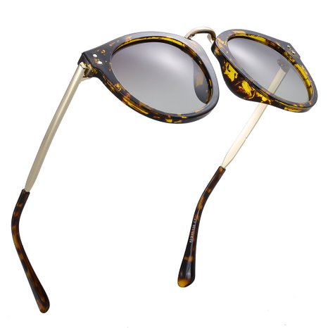 ATTCL® 2016 Vintage Fashion Round Wayfarer Polarized Sunglasses For Women