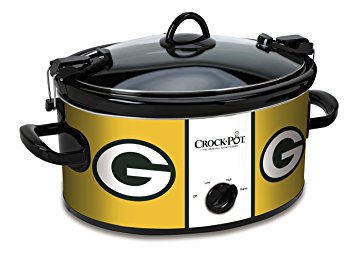 Crock-Pot Green Bay Packers NFL 6-Quart Cook & Carry Slow Cooker