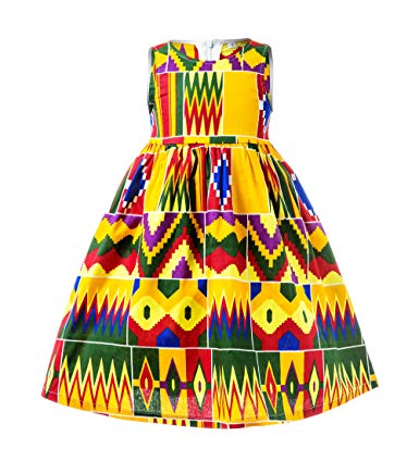 Aikaplus African Print Baby Dress, Ankara Baby Dress, African Baby Clothes, African Children Dress, Ankara Kids