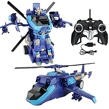Tabu Toys World Transformers Rc Helicopter Remote Control Transforming Autobot
