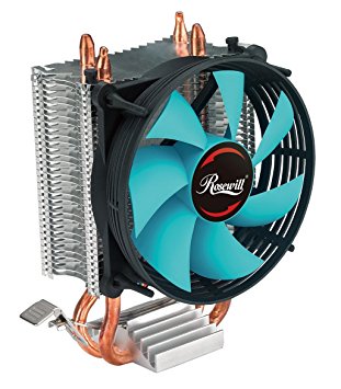 CPU Cooler with PWM CPU Cooling Fan & 2 Direct Contact CPU Heatsink Pipes Support Intel i3/i5/i7 CPU Socket LGA 775/1366/1150/1151/1155/1156 & AMD CPU FM1/FM2/FM2 /AM2/AM2 /AM3/AM3 /AM4