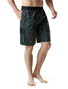 Tesla Men's SwimTrunks Quick Dry Water Beach MSB13/MSB02/MSB01