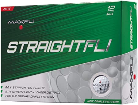 Maxfli Straightfli Golf Balls (12 Pack)