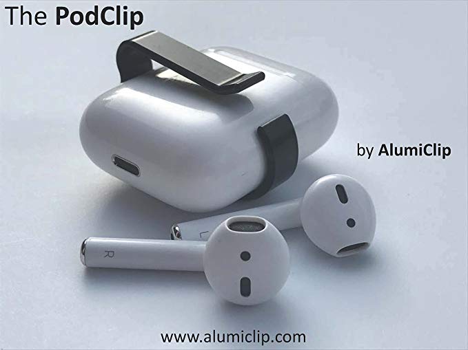 PodClip for AirPods - Belt Clip & Carrying Holster Holder for The Apple AirPod Case