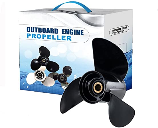 Max Motosports Propeller fit Johnson Evinrude 45 to140 HP 2411-133-17 13-1/4x17 Prop 13.25x17 Pitch