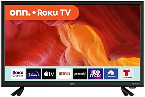 Onn 24-Inch Class HD (720P) LED Smart TV Compatible with Netflix, YouTube and Google Assistant (100012590)