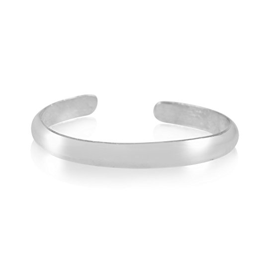 925 Sterling Silver Flexible and Hypoallergenic Toe Ring
