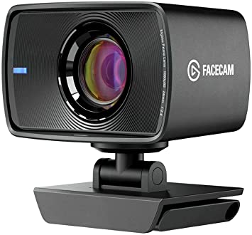 Elgato Facecam - True 1080p60 Full HD Webcam, Sony Sensor, Fixed-Focus Glass Lens, Optimized for Indoor Lighting, onboard Memory, Detachable USB-C