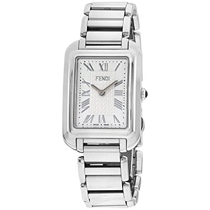 Fendi Womens mother-of-pearl dial, stainless-steel bracelet watch F703034000XG (Certified Refurbished)