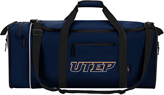 Texas El Paso Miners "Steal" Duffel, 28" x 11" x 12"