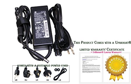 HP 90W Laptop Charger AC/DC Adapter 19V 4.74A for HP Pavilion G4 G6 G7 M4 M6; EliteBook 2540p 2560p 2570p 2740p 2760p 6930p 8440p 8460p 8470p 8540w 8570p 8540p 2730p