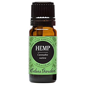 Edens Garden Hemp 10 ml 100% Pure Undiluted Therapeutic Grade Essential Oil GC/MS Tested