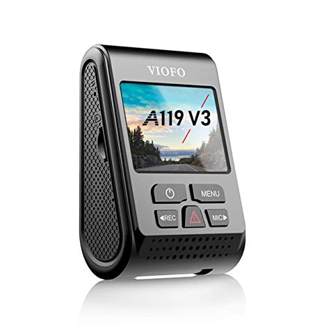 VIOFO A119 V3 2560 x 1600P Dash Camera Without GPS Logger 2019 Edition