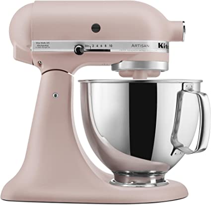 KitchenAid Artisan Series Stand Mixer, 5 Quart, Feathered Pink​