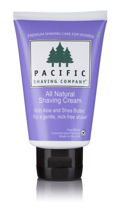 Pacific Shaving Company Womens All Natural Shaving Cream - 3oz/89 ml