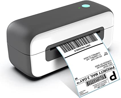 Thermal Label Printer, Phomemo Shipping Label Printer 4x6 for Shipping Labels, Desktop Label Printer Compatible with Amazon, Ebay, Shopify, Etsy, UPS, USPS, FedEx and DHL, Grey