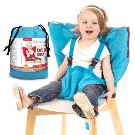 Heavens Bliss Baby Portable High Chair Safety Harness Blue