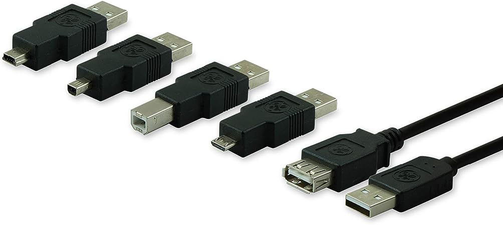 GE 6-in-1 USB Cable Kit