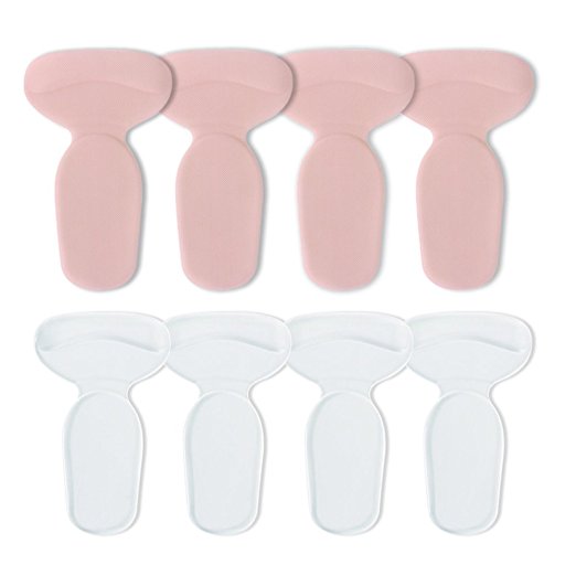 UINSTONE Heel Pads/Heel Insoles (PACK OF 8/2 pairs of GEL/2 pairs of LINERS) #avoid Blisters/Slipping