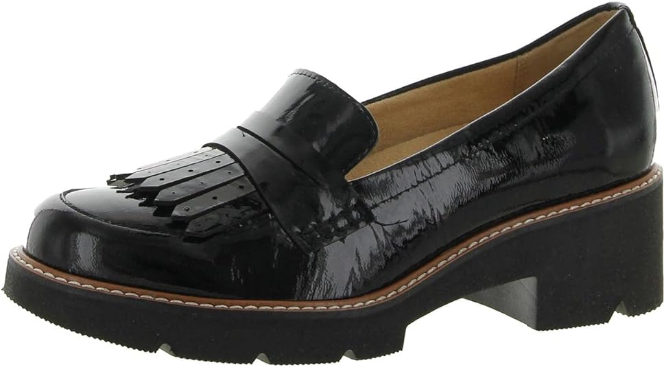 Naturalizer Women's Darcy Tassel Penny Loafer with Heel