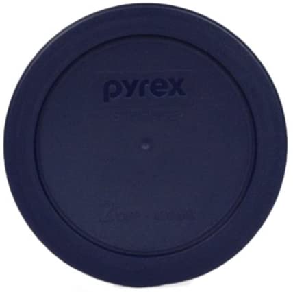 Pyrex 7200-PC Blue Round 2 Cup Storage Lid for Glass Bowls (1, Blue)