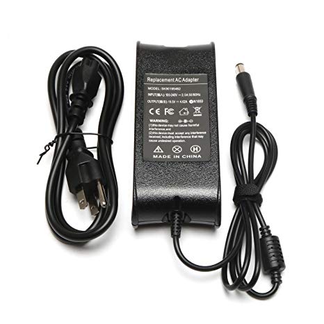 Vanzer Charger AC Adapter for Dell Latitude E4300 E4310 E5400 E5410 E5500 E5510 E6420 E6400 Dell Inspiron 11 13 14z 14R 15R 17 fits P/N PA10 PA-1900-02D Supply Power Cord