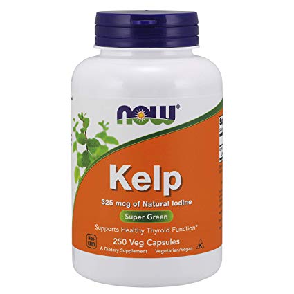 Now Foods Kelp Green Superfood Veg Capsules - 250 Capsules