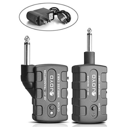 FOME JOYO JW-01 Rechargeable 2.4G Audio Wireless Digital Guitar Transmitter Receiver   FOME Gift