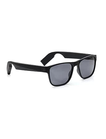 Titan Smart Black Colored Square Shaped Polarized Sunglasses for Unisex (SWD005BK2V)