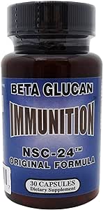 Immunition Nsc-24 Beta Glucan Original Formula 3 Milligrams 30 Capsules