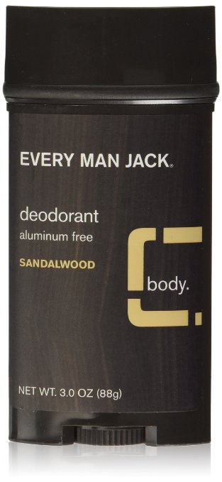 Every Man Jack Deodorant, Sandalwood, 3 Oz.