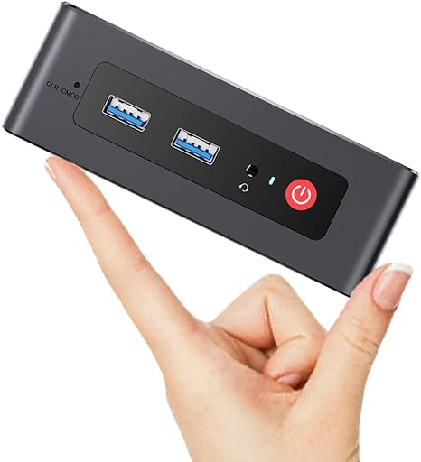 Mini PC W  11 Desktop Intel G4 N95(Up to 3.4GHz) 16GB DDR4 500G NVME SSD for Working Micro PC, Support Mini Computer W  10 Pro/1200MHz HD 4K@60Hz Dual HDMI Output/RJ45/W11