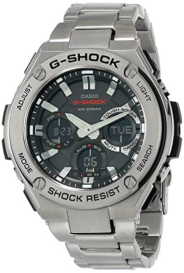 Casio G-Shock Analog-Digital Black Dial Men's Watch-GST-S110D-1ADR (G604)