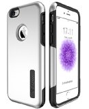 iPhone 6 Case TOTUShock-Absorbing Heavy Duty Protective CoverLifetime Warranty Dual Layer Hybrid Case for iPhone 6 47Elite Silver  Black