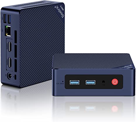 Beelink Mini S12 Mini PC, 12th Intel Alder Lake- N95 (up to 3.4GHz), 8GB DDR4 RAM 256GB PCIE M.2 SSD, W11 Pro Mini Computer Support 4K@60Hz Dual Display/BT 4.2/ Dual WiFi 5/4*USB 3.2/HTPC