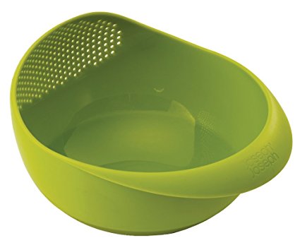 Joseph Joseph Prep and Serve Multi-Function Bowl with Integrated Colander, Small, Green