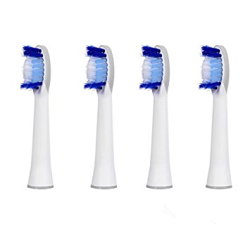 Standard Replacement Toothbrush heads Compatible With Oral B Electric Toothbrush Pulsonic ( SR32-4 ), (3pack)