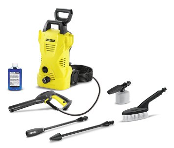 Karcher K2 Car Care Kit 1600 PSI 1.25 GPM Electric Power Pressure Washer