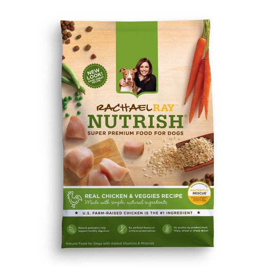 Rachael Ray Nutrish Dry Dog Food ChickenVegetable Recipe