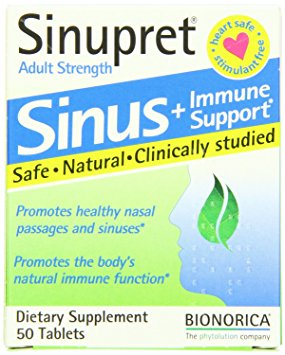 Bionorica Sinupret Herbal Supplement, 50 Count (Pack of 2)