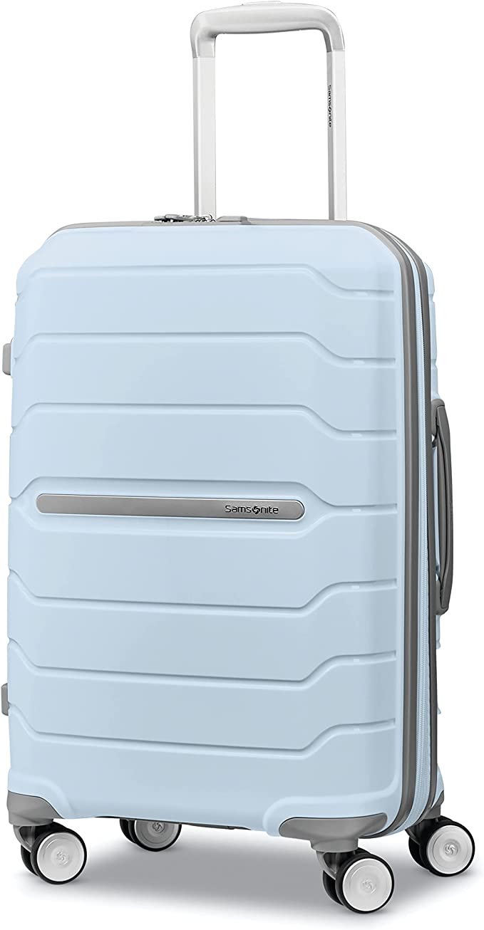 Samsonite Freeform Hardside Expandable Luggage with Spinners | Powder Blue | 2PC SET (Carry-on/Large)