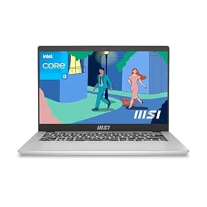 MSI Modern 14 C12M, Intel 12th Gen. i3-1215U, 36CM FHD 60Hz Laptop (8GB/512 NVMe SSD/Windows 11 Home/UDH Graphics,/Urban Silver/1.4Kg), C12M-445IN