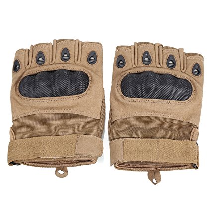 SiFREE Adjustable Men's Full Finger Military Tactical Gloves