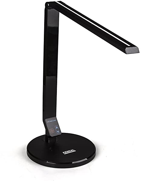 Kendal 5-Level Dimmable Touch Switch Folding LED Desk Lamp 9 Watt 96 Unit of LEDs (Black) DF-LP188-Black-a