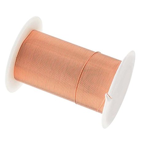 Tarnish Resistant Copper Wire 28 Gauge 40 Yard (36.5m) Copper Color 42696