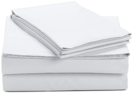 Pinzon 500-Thread-Count Super Soft Pima Cotton Sheet Set - King White