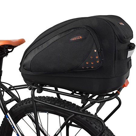 Ibera Bicycle PakRak Commuter MultiMount Bag