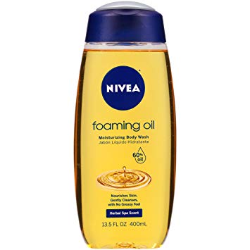 Nivea Foaming Oil Body Wash, 13.5 Ounce