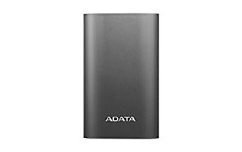 ADATA A10050QC Qualcomm 3.0 Quick Charge USB-C Dual USB Ports 10050mAh Power Bank Titanium (AA10050QC-USBC-5V-CTI)